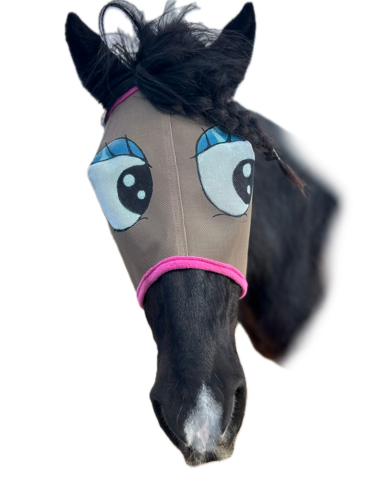 Custom Fly Mask With An Attitude