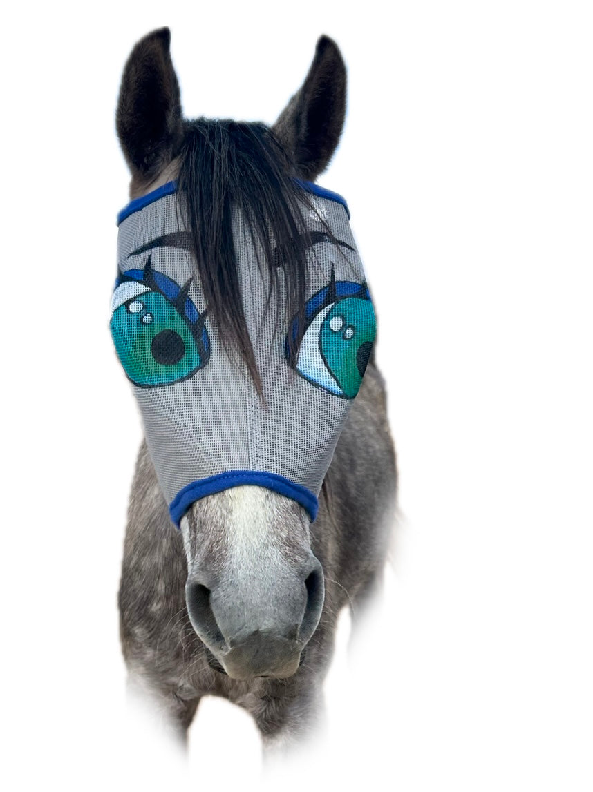 Custom Fly Mask With An Attitude