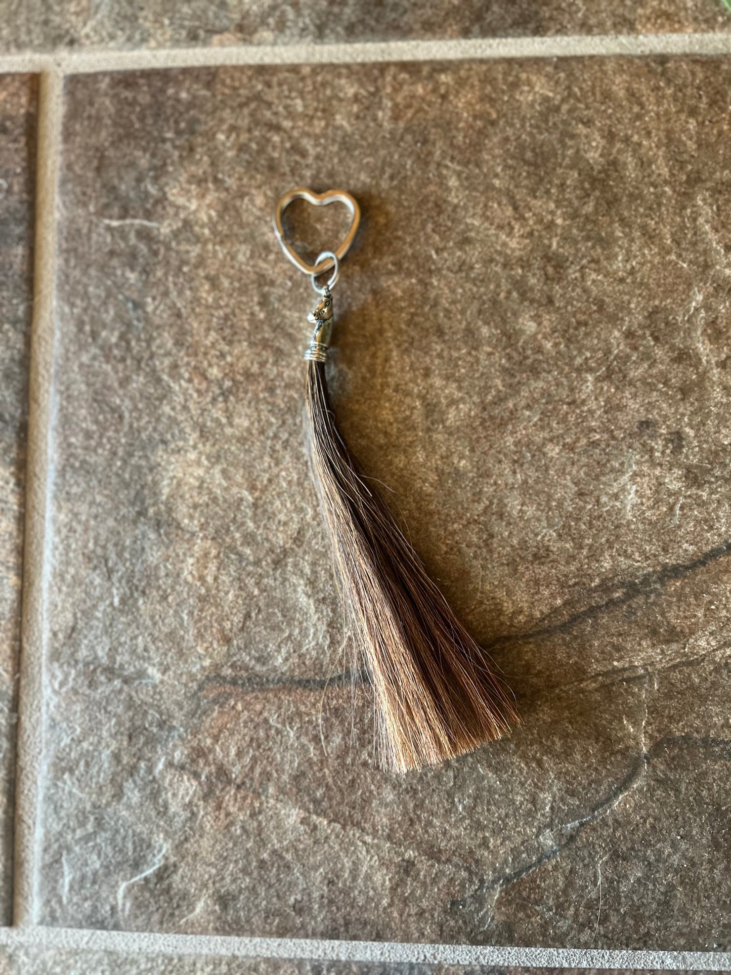 Horse Hair Keychain Tassel