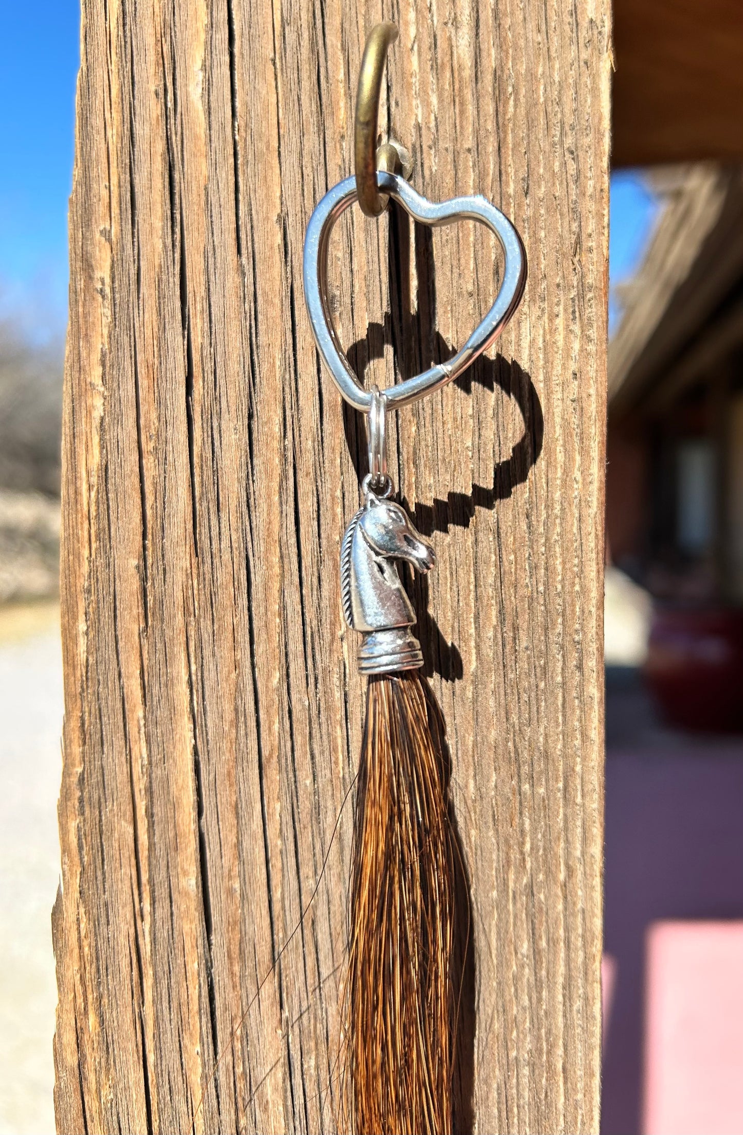 Horse Hair Keychain Tassel