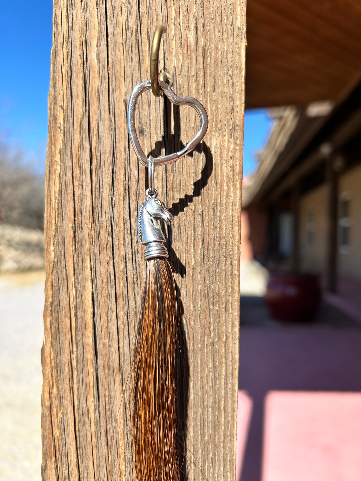 Horse Hair Keychain Tassel